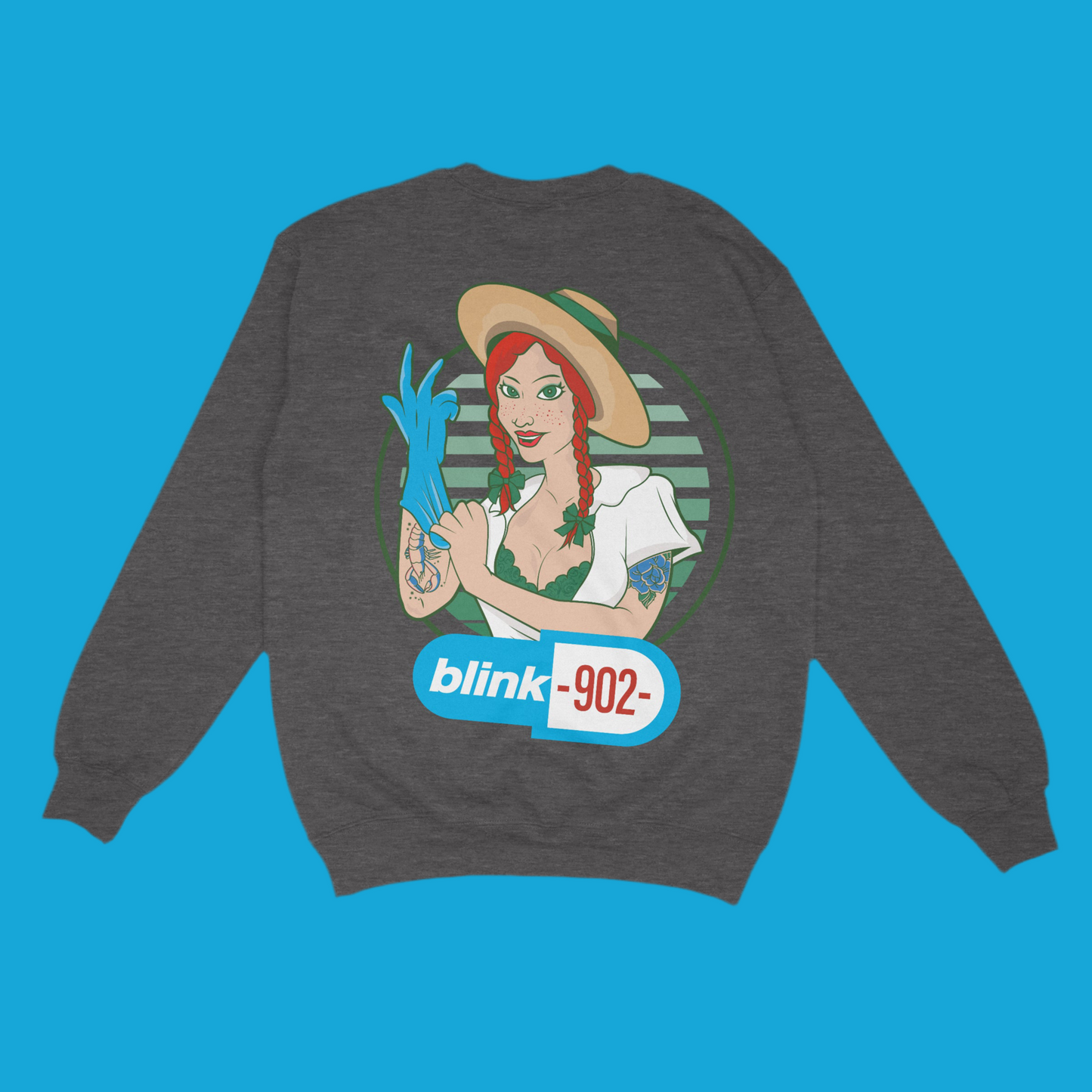 FRONT-TO-BACK CREWNECK