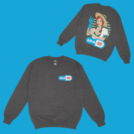FRONT-TO-BACK CREWNECK